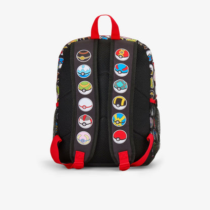 Kids Pokeball Backpack Black Combination
