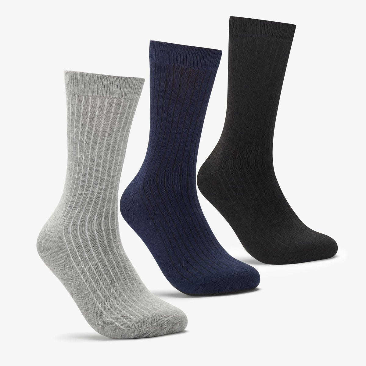 Men Socks 3 Pack Size 6-11 Mutlicolour Black Multicolour